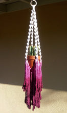 Load image into Gallery viewer, Large Macrame Fringe Plant Hanger
